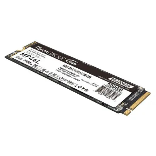 Team 500GB MP44L M.2 NVMe Gen4 SSD, M.2 2280, PCIe4, R/W 5000/2500 MB/s, Heat Dissipating Graphene Label - HONORABLE VETERANS SOLUTIONS