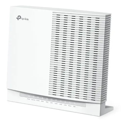 TP-LINK Aginet (EX820v) AX6000 Dual Band Wi-Fi 6 VoIP Router, EasyMesh, Remote Management, 2.5G WAN/LAN, 2x Phone Ports, USB - HONORABLE VETERANS SOLUTIONS