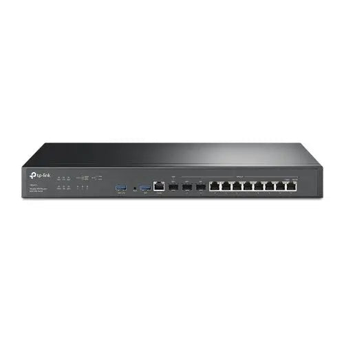 TP-LINK (ER8411) Omada VPN Router with 10G Ports, Omada SDN, 2x 10GE SFP+, Up to 10 WAN, Abundant Security Features - HONORABLE VETERANS SOLUTIONS