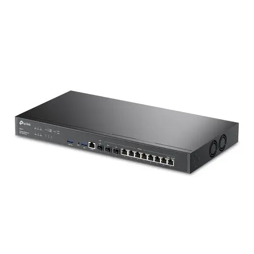 TP-LINK (ER8411) Omada VPN Router with 10G Ports, Omada SDN, 2x 10GE SFP+, Up to 10 WAN, Abundant Security Features - HONORABLE VETERANS SOLUTIONS