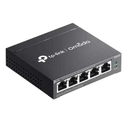 TP-LINK (ES205GP) Omada 5-Port Gigabit Easy Managed Switch with 4-Port PoE+, 5x GB Ports, Metal Casing - HONORABLE VETERANS SOLUTIONS