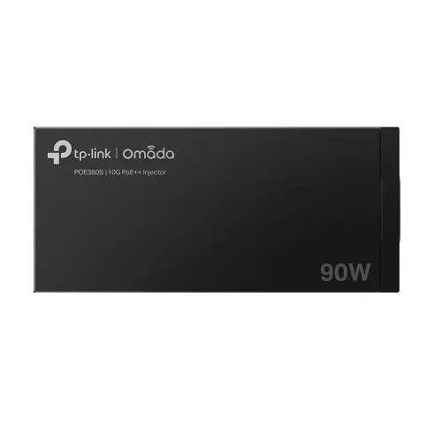 TP-LINK (POE380S) Omada 90W 10G PoE++ Injector, 2x 10Gbps Ports, Up to 90W, Wall-Mounting/Desktop - HONORABLE VETERANS SOLUTIONS