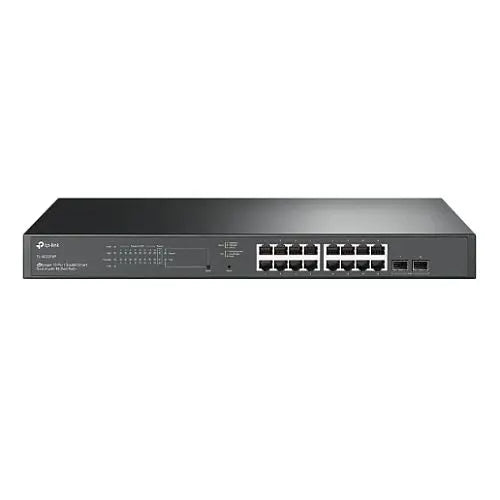 TP-LINK (SG2218P) JetStream 18-Port Gigabit Smart Switch w/ 16-Port PoE+, 2x SFP, IPv6, Centralised Management - HONORABLE VETERANS SOLUTIONS
