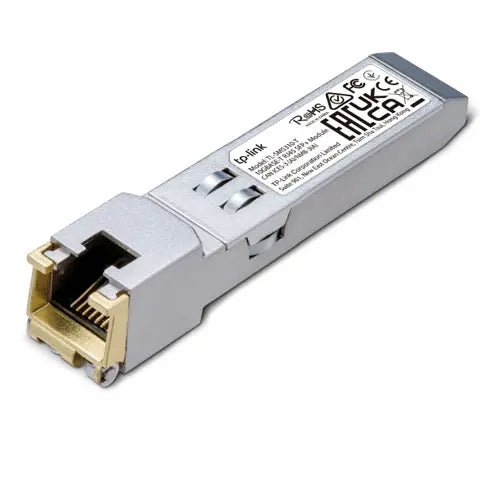 TP-LINK (SM5310-T) 10GBase-T SFP+ Module, TX Disable Function, Hot-Pluggable, DDM Support - HONORABLE VETERANS SOLUTIONS