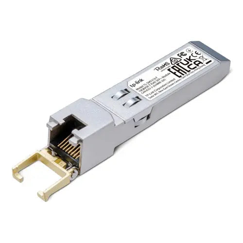 TP-LINK (SM5310-T) 10GBase-T SFP+ Module, TX Disable Function, Hot-Pluggable, DDM Support - HONORABLE VETERANS SOLUTIONS