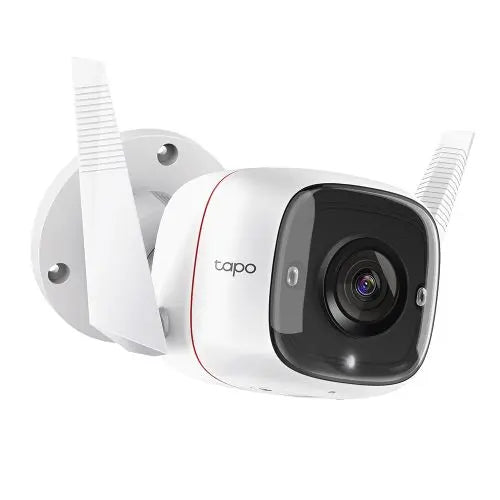TP-LINK (TAPO C310) Outdoor Security Camera, Wired/Wireless, Ultra HD, Night Vision, Motion Detection, Alarms, 2-way Audio, Voice Control, SD Card Slot - HONORABLE VETERANS SOLUTIONS
