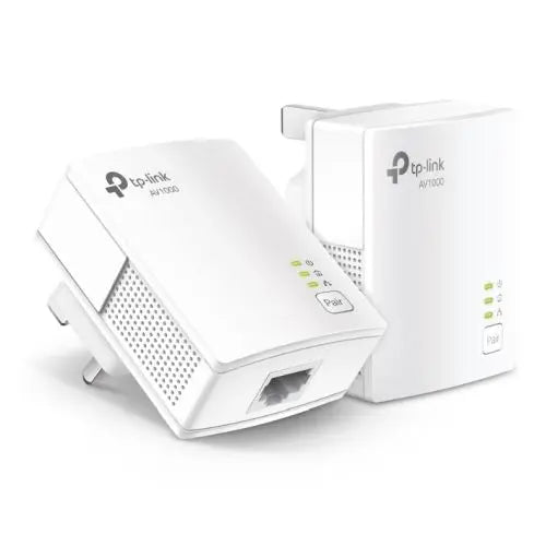 TP-LINK (TL-PA7017 KIT) AV1000 GB Powerline Adapter Kit, 1-Port - HONORABLE VETERANS SOLUTIONS