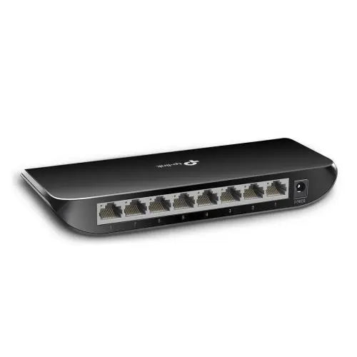 TP-LINK (TL-SG1008D) 8-Port Gigabit Unmanaged Desktop Switch, Plastic Case - HONORABLE VETERANS SOLUTIONS