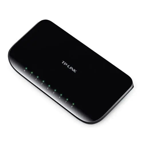 TP-LINK (TL-SG1008D) 8-Port Gigabit Unmanaged Desktop Switch, Plastic Case - HONORABLE VETERANS SOLUTIONS