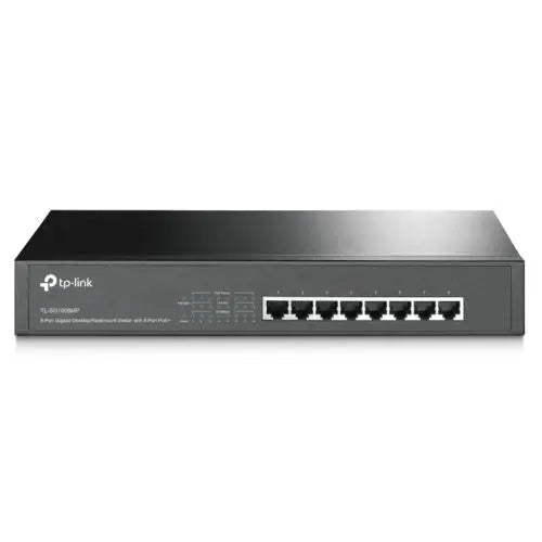 TP-LINK (TL-SG1008MP) 8-Port Gigabit Unmanaged Desktop/Rackmount Switch, 8-Port PoE+, Metal - HONORABLE VETERANS SOLUTIONS