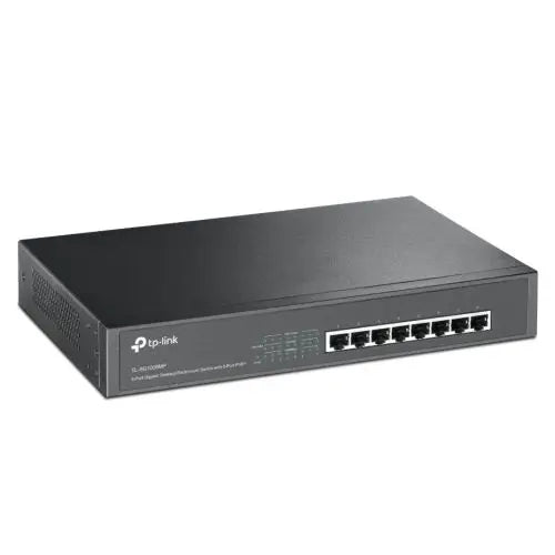 TP-LINK (TL-SG1008MP) 8-Port Gigabit Unmanaged Desktop/Rackmount Switch, 8-Port PoE+, Metal - HONORABLE VETERANS SOLUTIONS