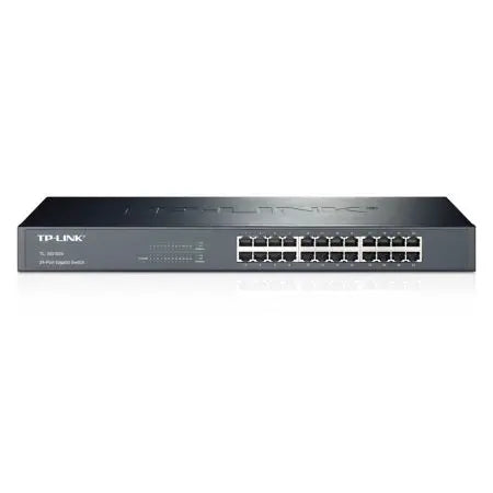 TP-LINK (TL-SG1024) 24-Port Gigabit Unmanaged Rackmount Switch, Steel Case - HONORABLE VETERANS SOLUTIONS