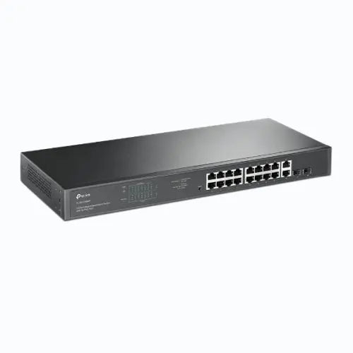 TP-LINK (TL-SG1218MP) 18-Port Gigabit Unmanaged PoE+ Rackmount Switch, 16-Port PoE+, 2 SFP Ports - HONORABLE VETERANS SOLUTIONS