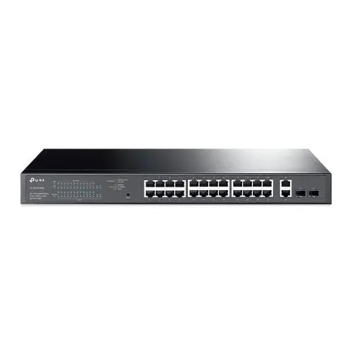 TP-LINK (TL-SG1428PE) 28-Port Gigabit PoE+ Easy Smart Switch, 24-Port PoE+, 2 SFP Ports, Rackmountable - HONORABLE VETERANS SOLUTIONS