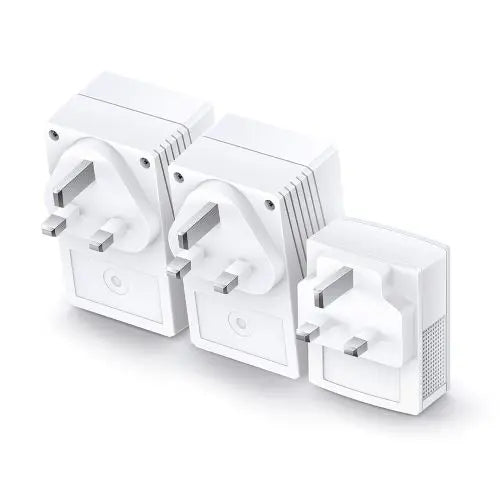 TP-LINK (TL-WPA4220T KIT) 300Mbps AV600 Wireless N Powerline Adapter Triple Kit - HONORABLE VETERANS SOLUTIONS