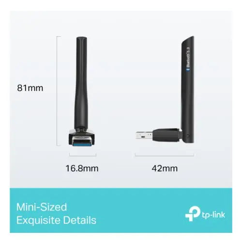 TP-LINK (UB500 Plus) Long Range Bluetooth 5.3 USB Adapter, Multi-Directional Antenna - HONORABLE VETERANS SOLUTIONS