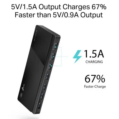 TP-LINK (UH700) External 7-Port USB 3.0 Hub, Up to 5V/1.5A Output - HONORABLE VETERANS SOLUTIONS