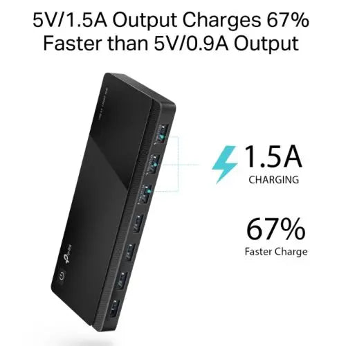 TP-LINK (UH700) External 7-Port USB 3.0 Hub, Up to 5V/1.5A Output - HONORABLE VETERANS SOLUTIONS